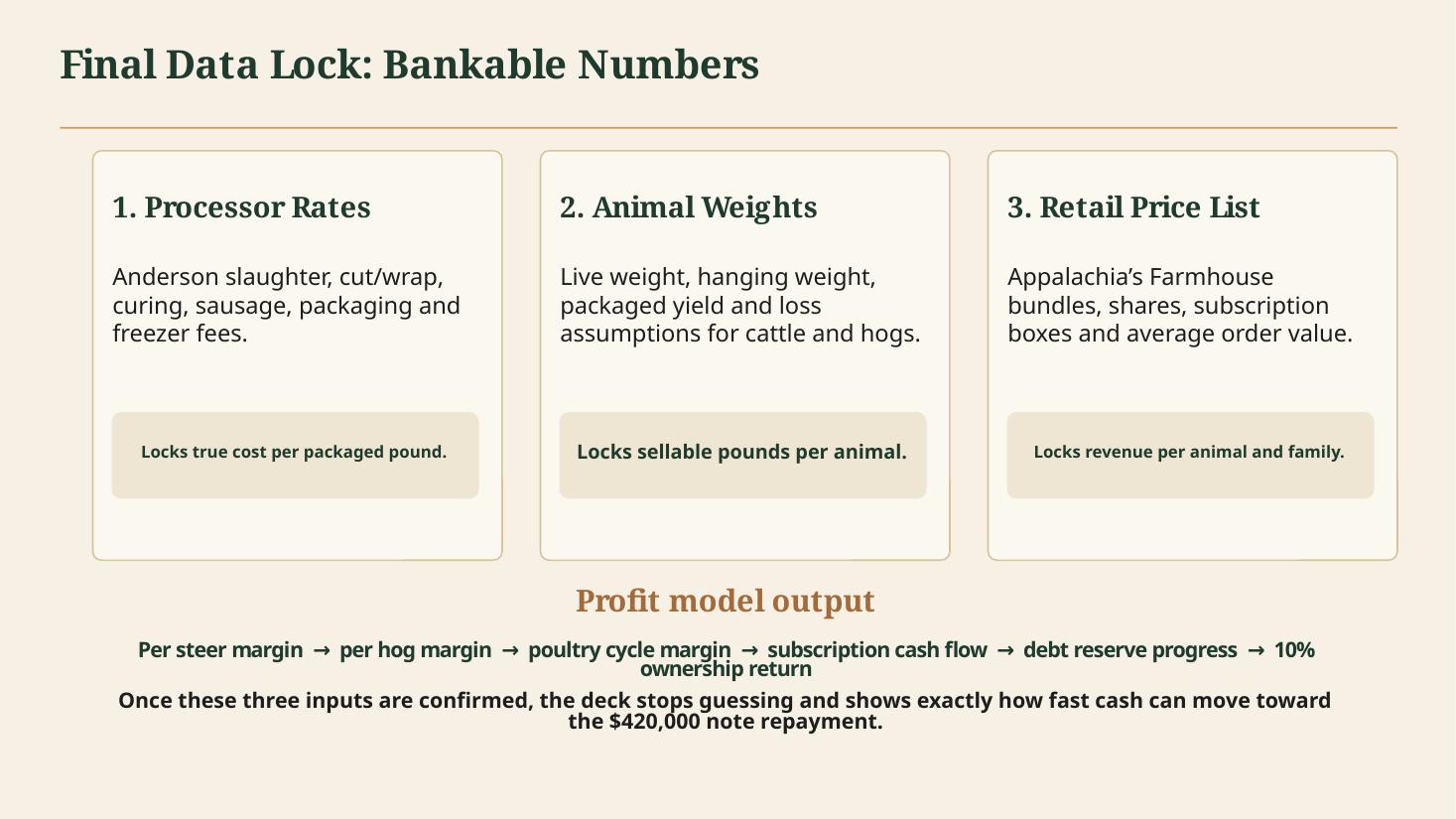 Investor pitch deck slide 17 of 18
